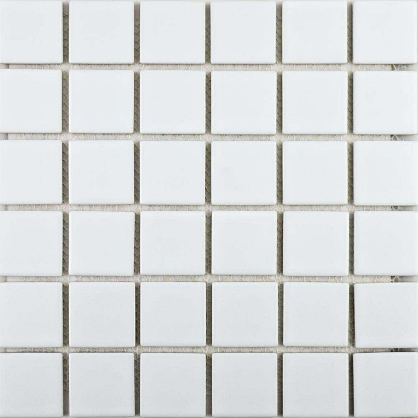 Pixel White Square Gloss 50x50