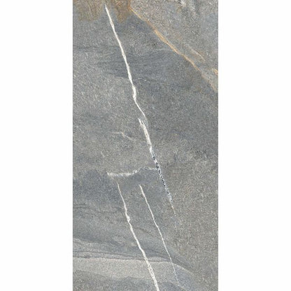 Sample Granby Grey Matt Stone Effect Wall And Floor Rectified Tiles