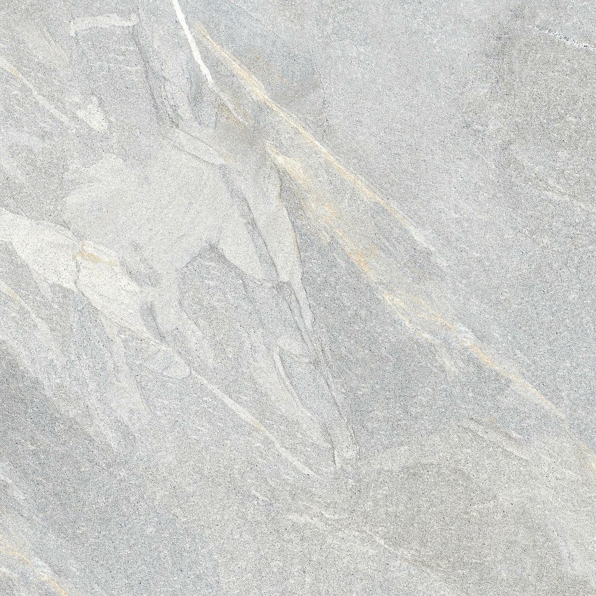 Sample - Granby Light Grey Matt Stone Effect Wall And Floor Tiles 597x597