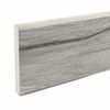 Sample - Mumble G Grey Skirting Wood Effect Tile 7.5x45