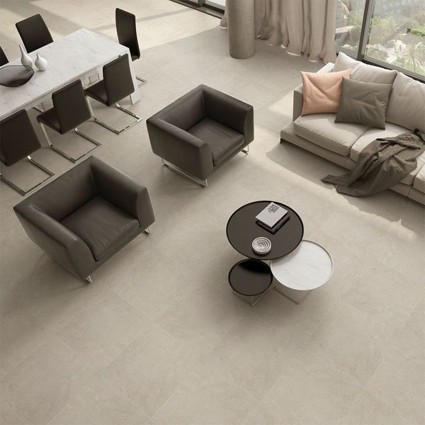 Sample - Atrium Lubeck Taupe Concrete Effect 60x60