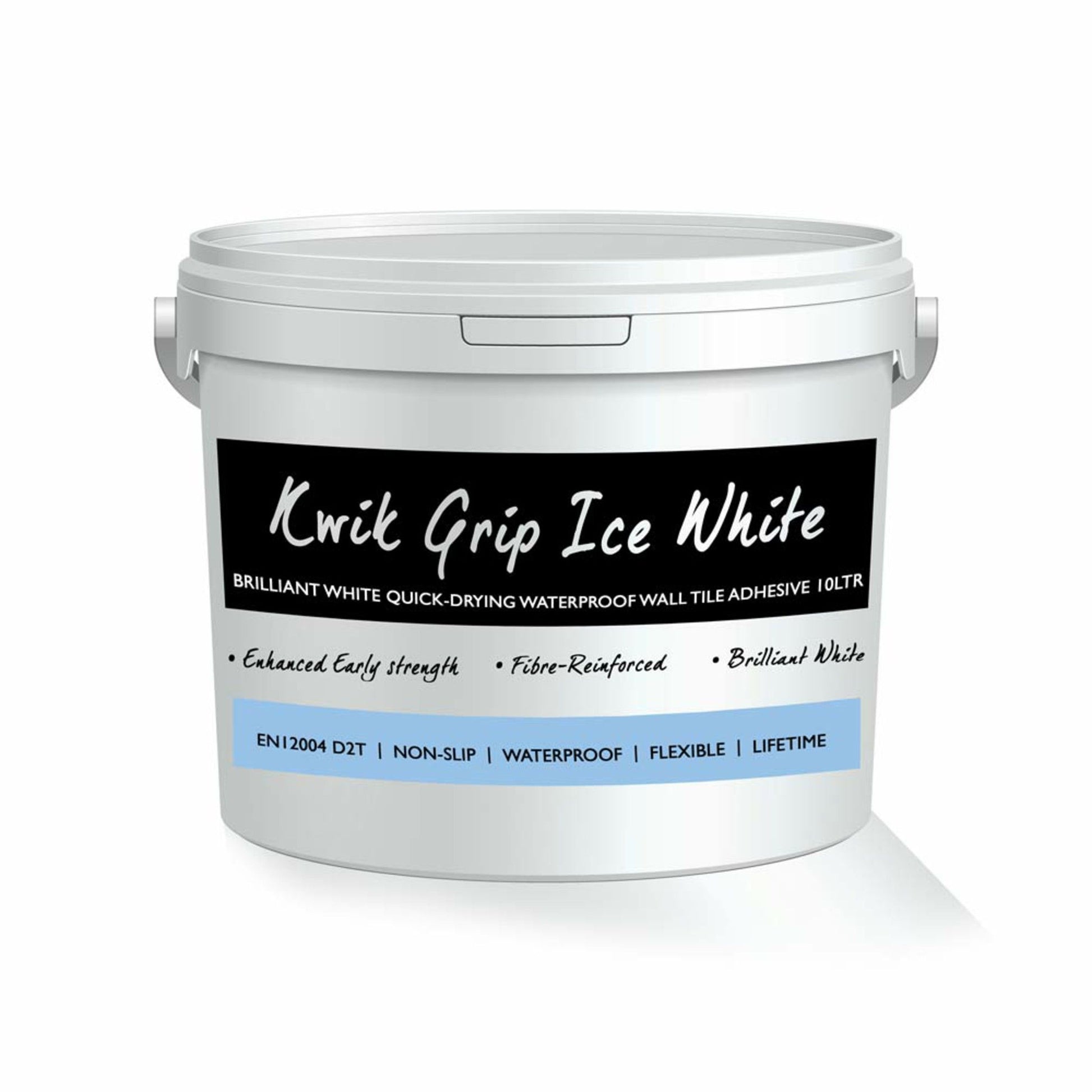 Ice White Adhesive 15kg (kwik grip) 10lt