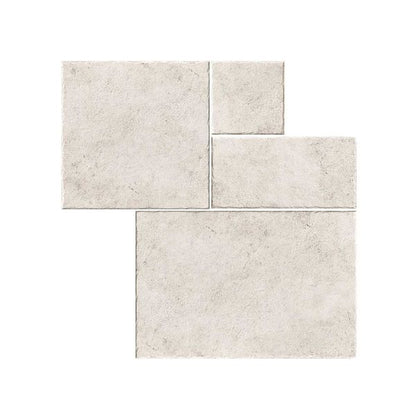 Sample - Borgogna Stone White Modular Tiles