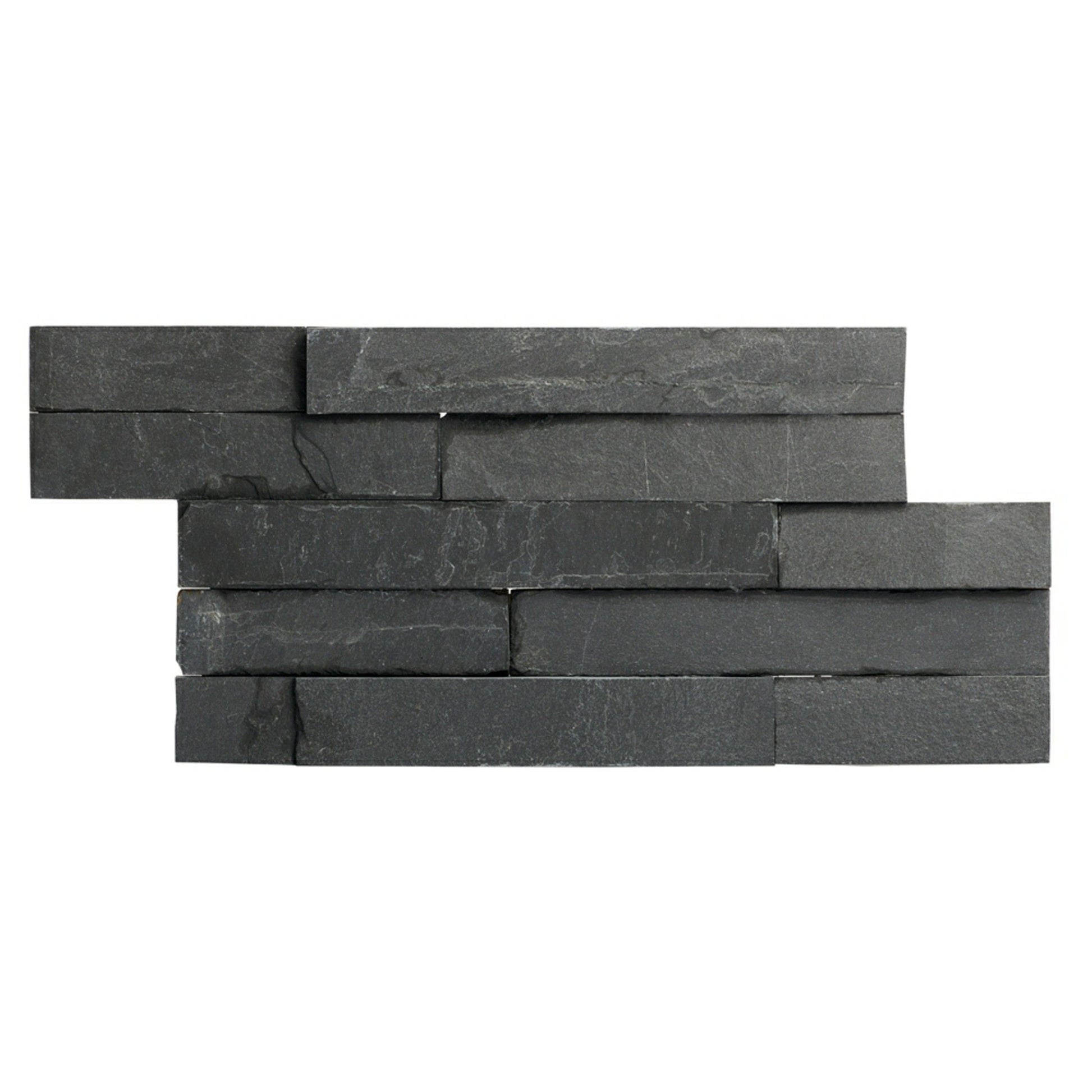 Ledgestone Black Slate Split Face 150x300