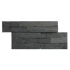 Sample - Ledgestone Black Slate Split Face 150x300