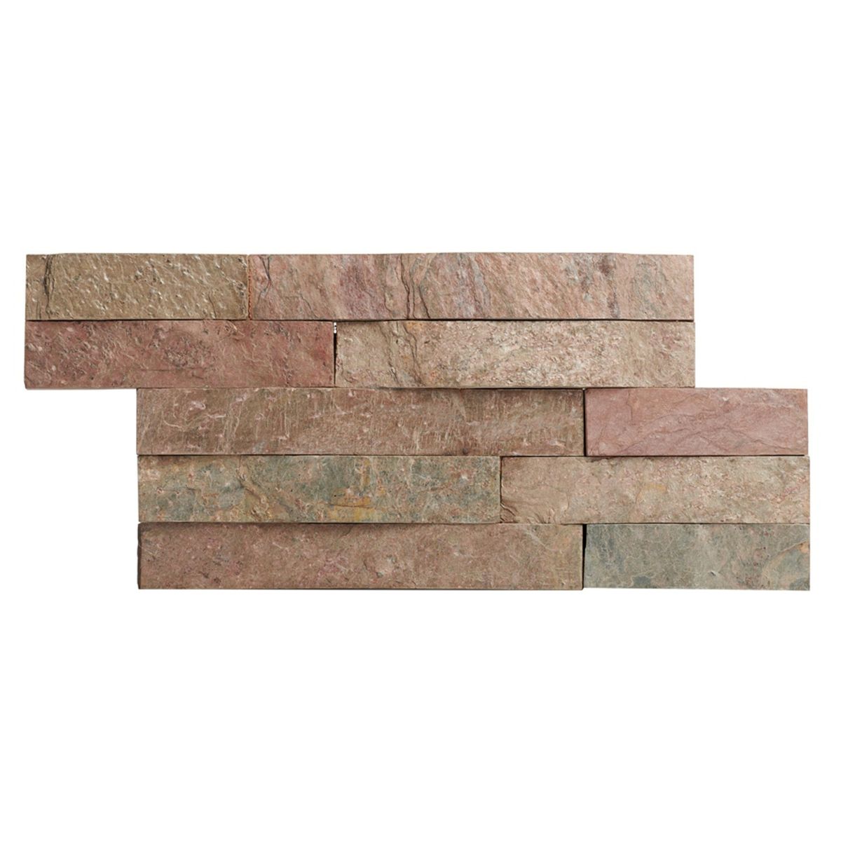 Sample - Ledgestone Copper Split Face 150x300