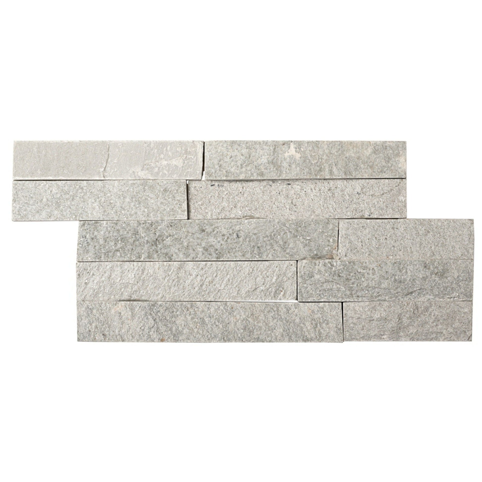 Ledgestone Ice White Split Face 150x300