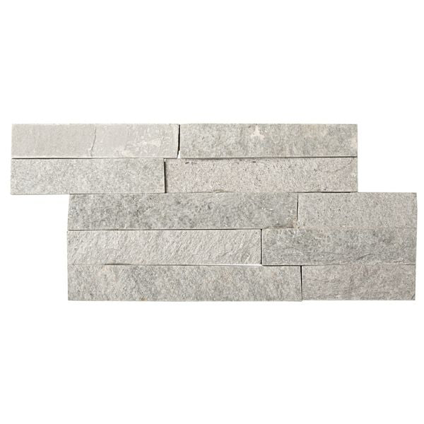 Sample - Ledgestone Ice White Split Face 150x300