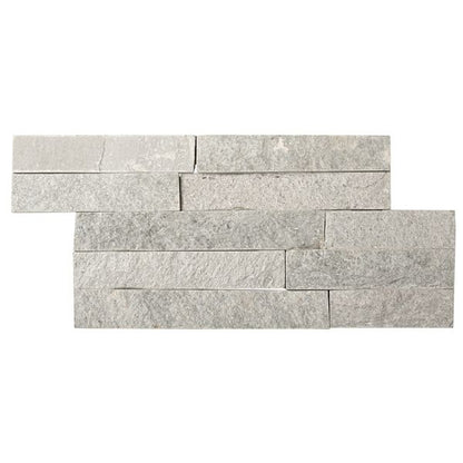 Sample - Ledgestone Ice White Split Face 150x300