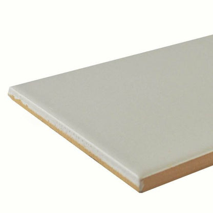 Sample Bricks Light Grey Gloss Ceramic Metro Wall Tiles 300x100x7mm