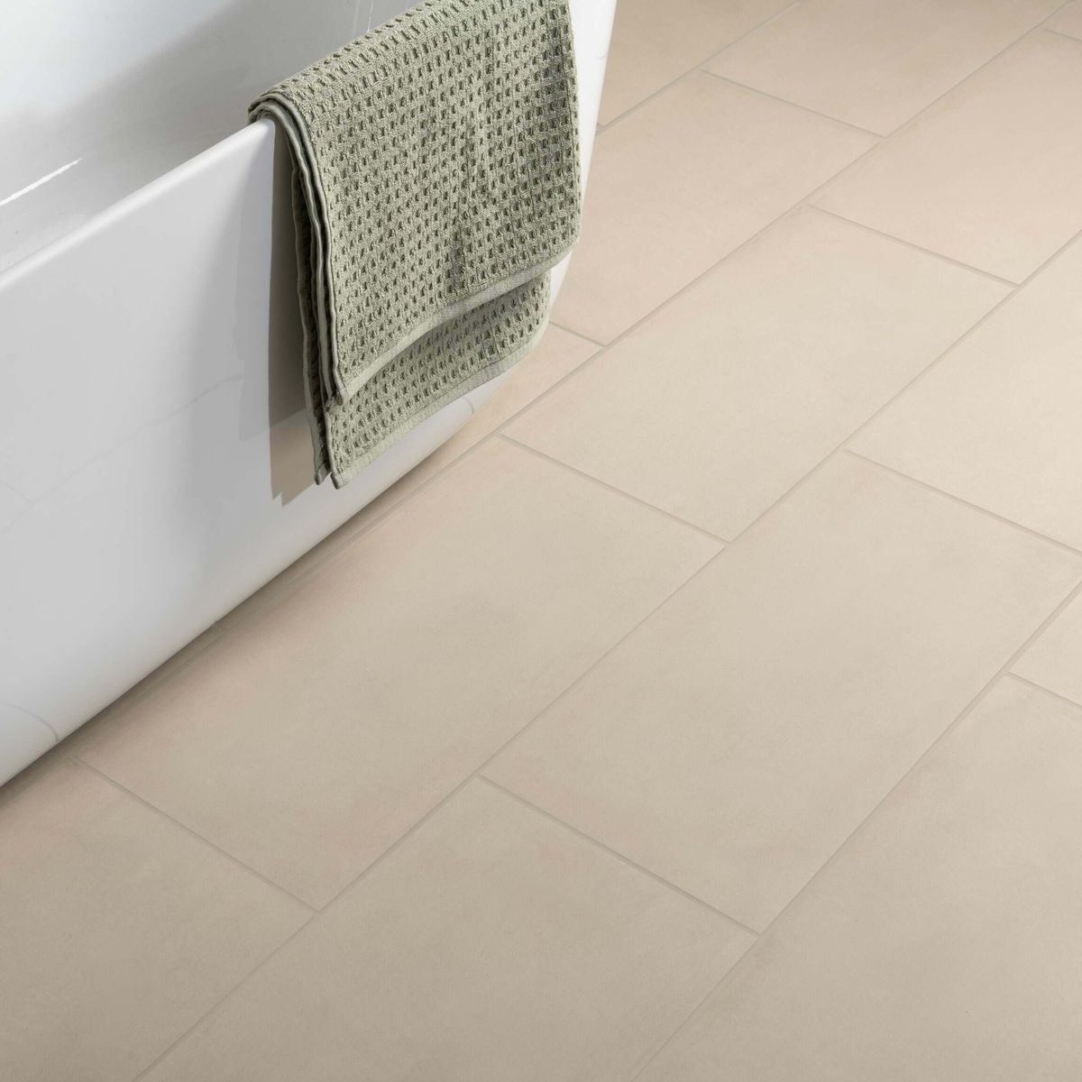 Sample - Gems Lounge Stone Effect Matt Light Grey 600x300