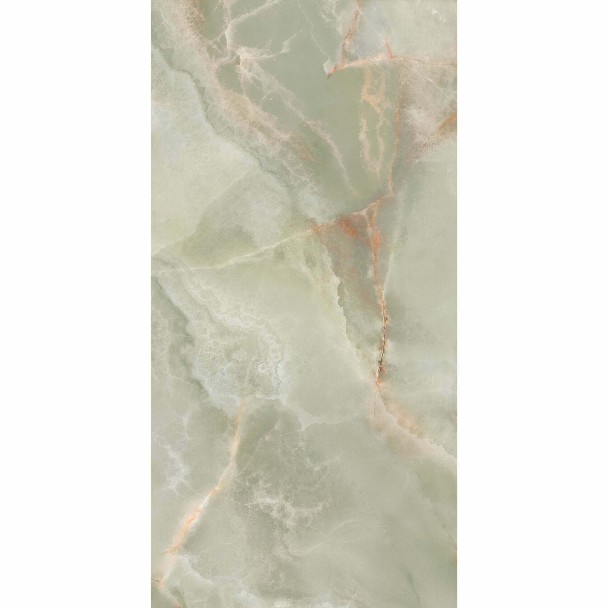 Lux Noor apple Marble Effect Tile