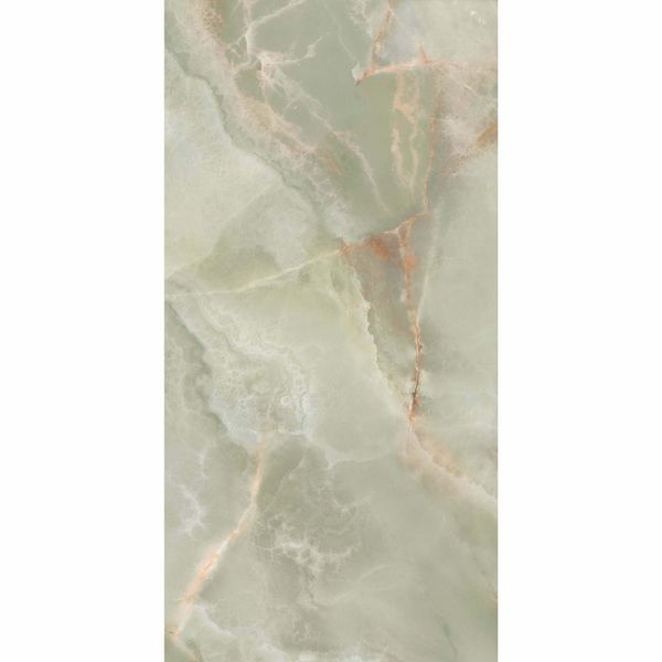 Sample - Lux Noor apple Marble Effect Tile