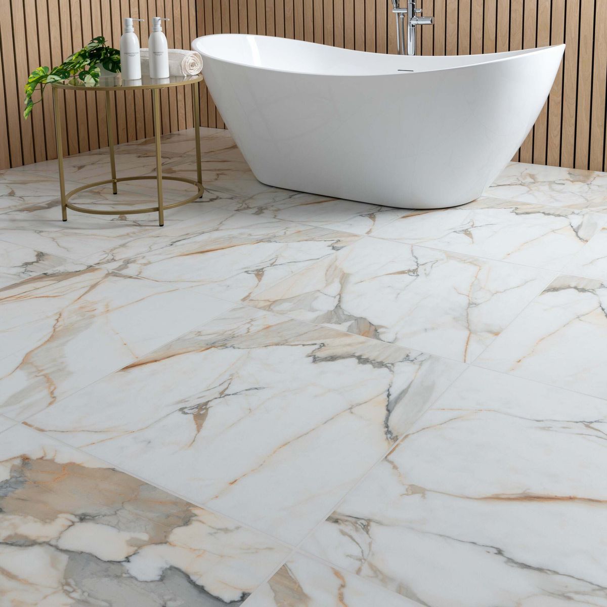 Sample - Makrana California White Matt Wall and Floor Tiles