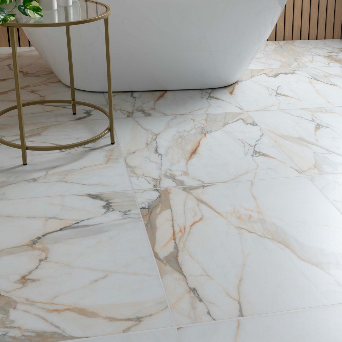 Sample - Makrana California White Matt Wall and Floor Tiles