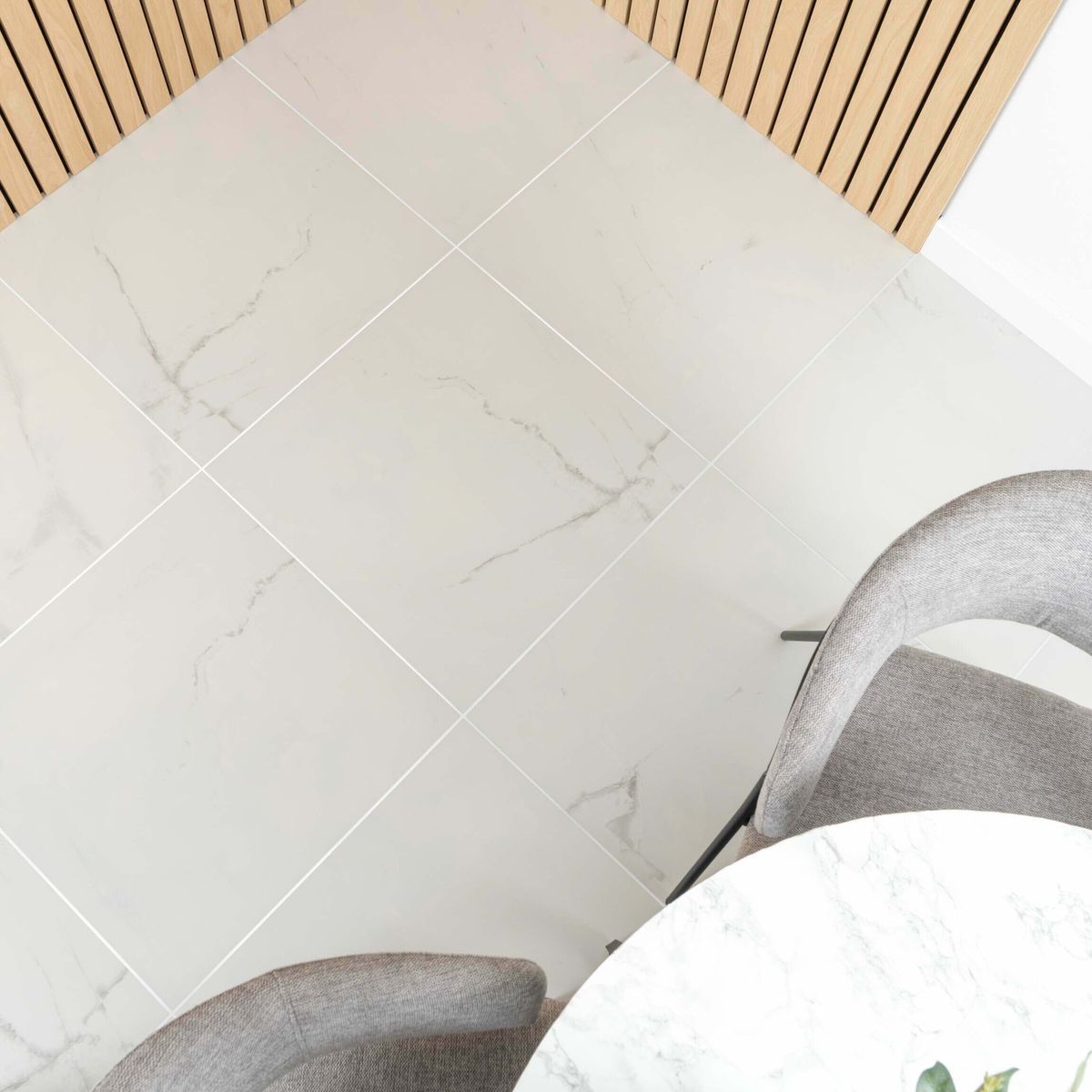 Sample - Makrana Vanilla Grey Matt Wall and Floor Tiles