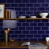Liso Azul Blue Gloss Metro Tiles 100x200
