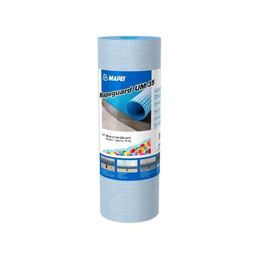 Mapeguard UM 35 Waterproof Uncoupling Membrane 30mtr Roll