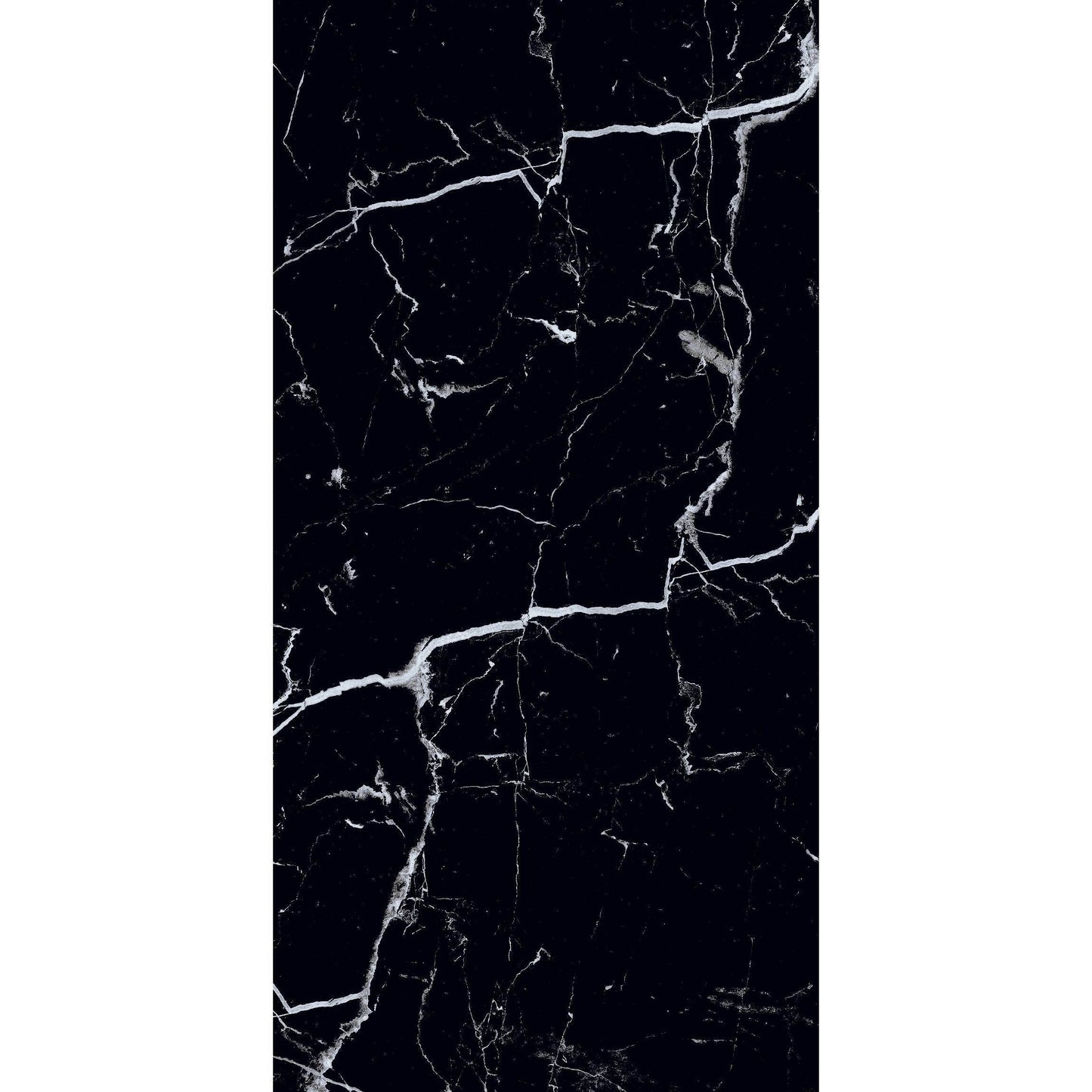 Genova Black Polished Marble Effect 600x1200