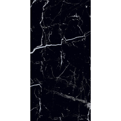 Genova Black Polished Marble Effect 600x1200