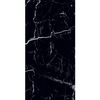 Sample - Genova Black Polished Marble Effect 600x1200