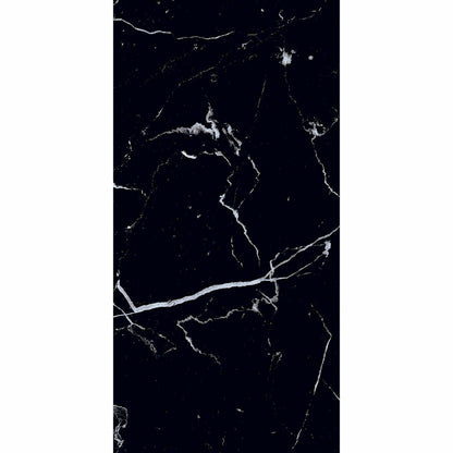 Genova Black Polished Marble Effect 600x300