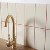 Sample - Liso Bone Cream Gloss Metro Tiles 100x200