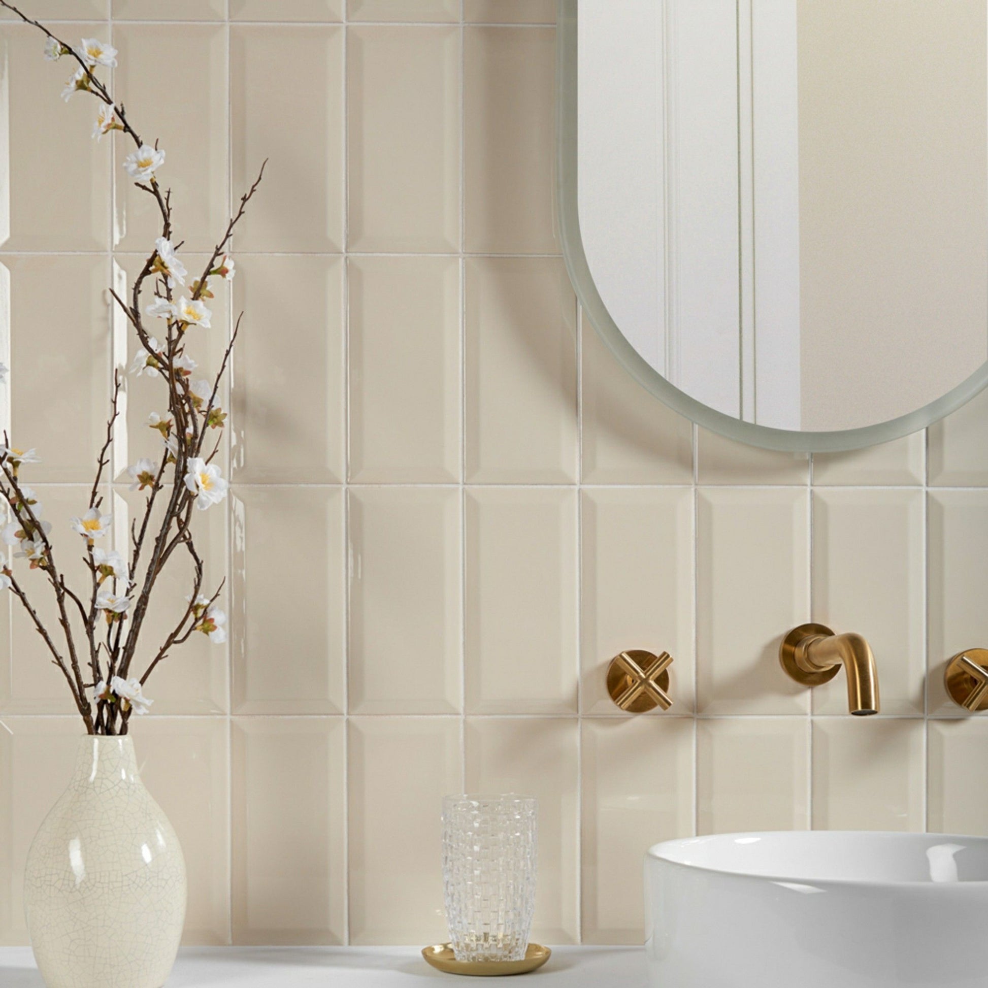 Metro Cream Tile 100x200