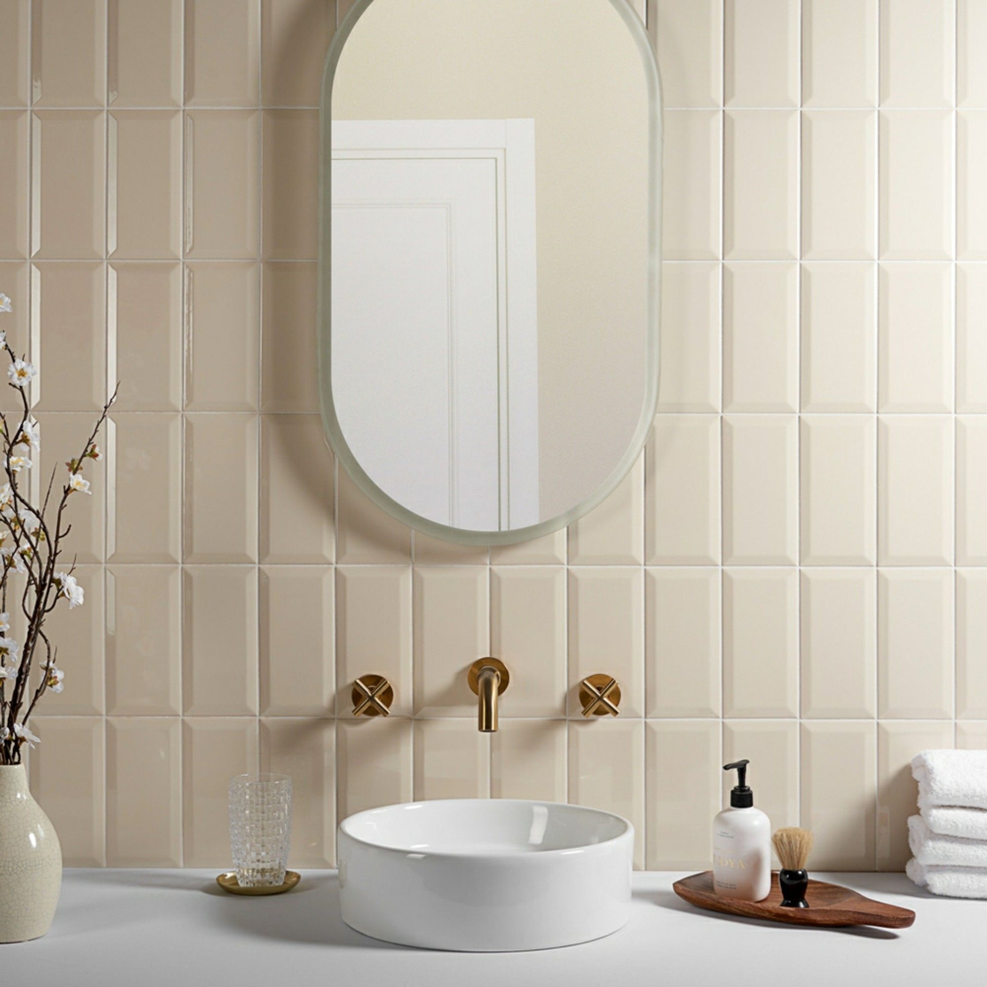 Metro Cream Tile 100x200