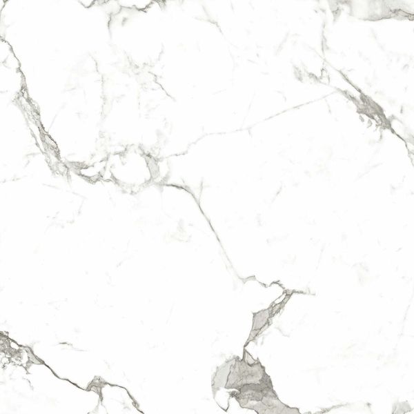 Sample - Versailles Carrara Marble Effect Polished 600x600 Tiles