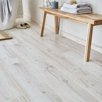 Sample - Mumble Light Oak Anti-Slip Wood Effect Tile 15X90