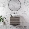 Sample - Calacatta Grey Marble Effect Tile