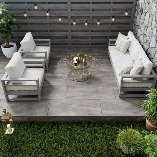 New Pietra Moda Grey Rectified 1200x600 20mm Slabs