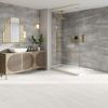 Sample - New Pietra Grey Rectified Matt Stone Effect Tile 1200x600x7mm