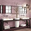 Opal Pink Gloss Wall Tile 75x300