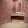 Sample - Opal Pink Gloss Wall Tile 75x300