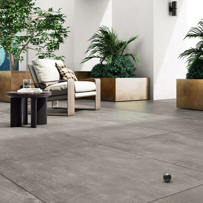 Sample Open Antracite Concrete Effect 800x800x20mm Slabs