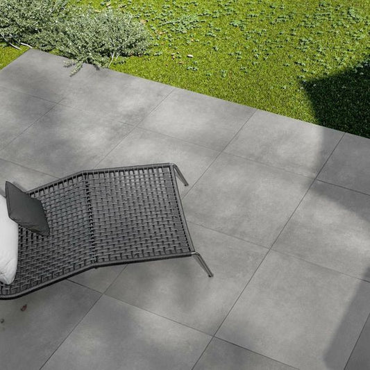 Sample Open Antracite Concrete Effect 800x800x20mm Slabs
