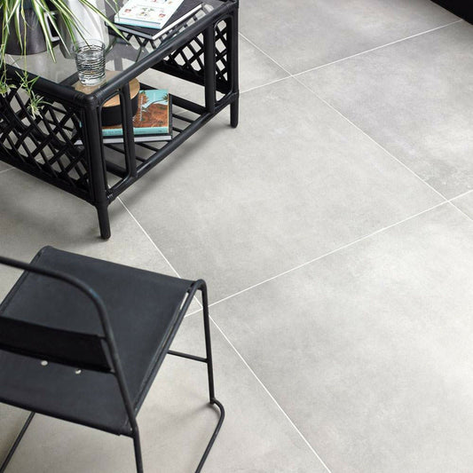 Open Stone Effect Grigio 80x80 9mm