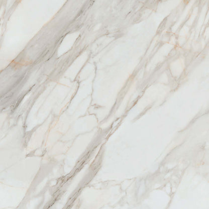 Maximum Calacatta Gold White Full Lappato Marble Effect Tile