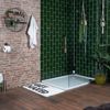 Liso Verde Green Gloss Metro Tiles 100x200