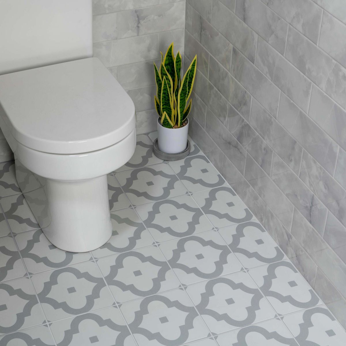 Sample - Onix Smoke Marble Effect Tile