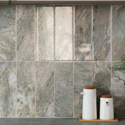 Onix Verde Marble Effect Tile