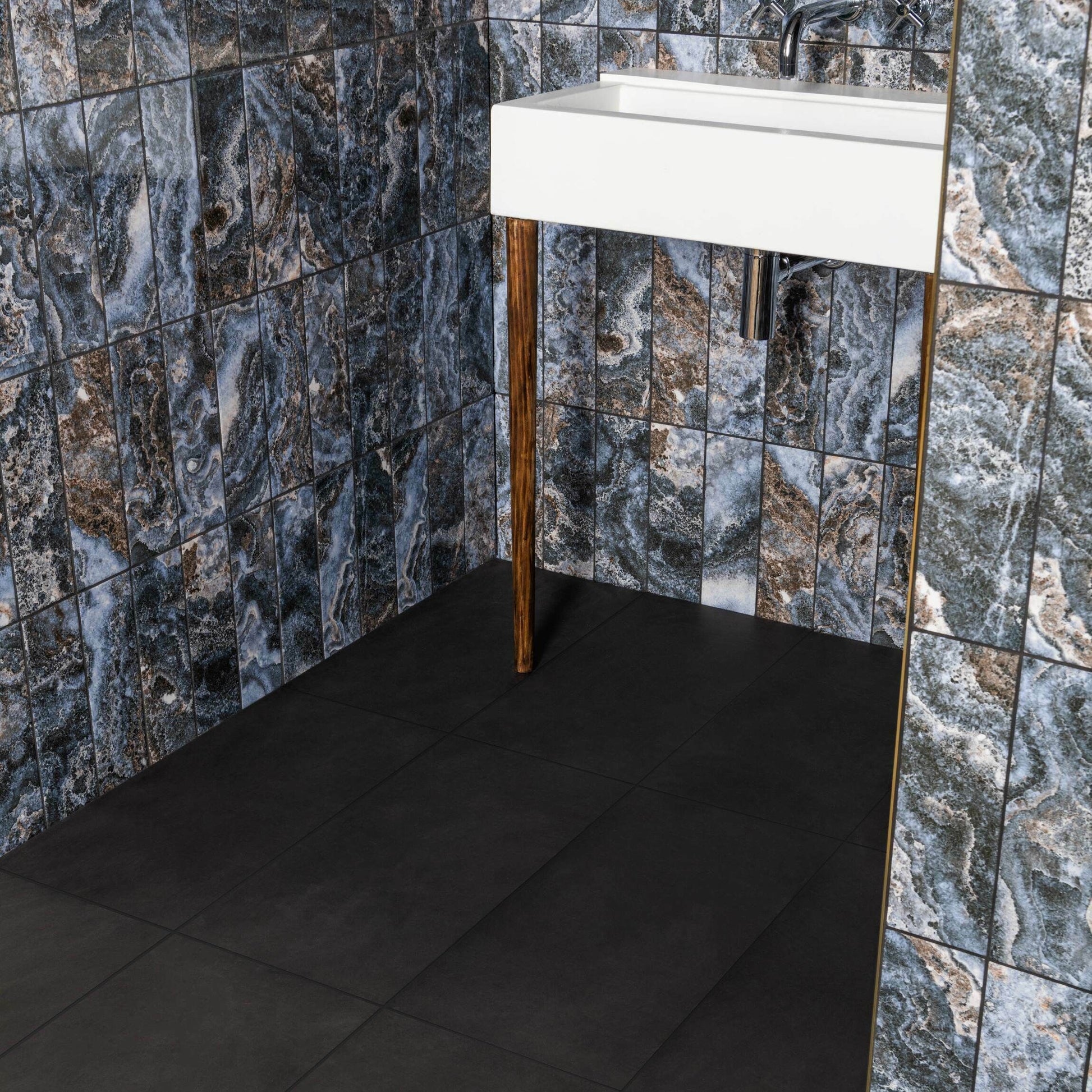 Onix Lapislazuli Marble Effect Tile