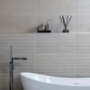 Porto Ivory Matt Decor Concrete Effect Wall Tiles