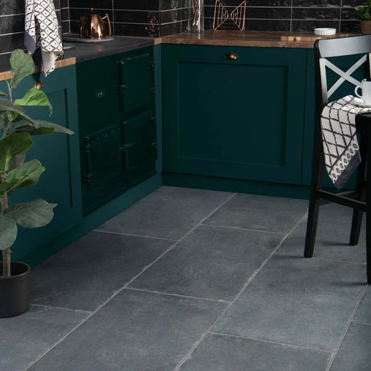 Proxi Antracite Stone Effect Tiles 48x96
