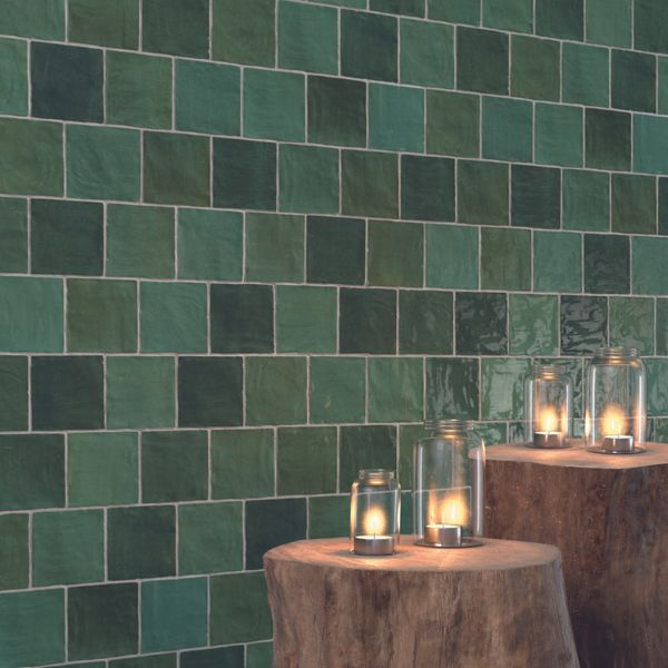 Riad Green Tiles