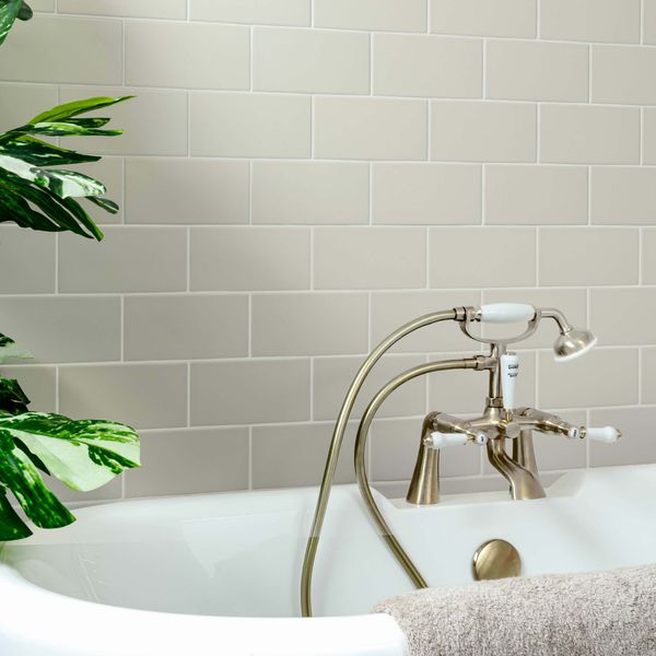 Monocolour Hueso Cream Flat Matt Metro 200x100