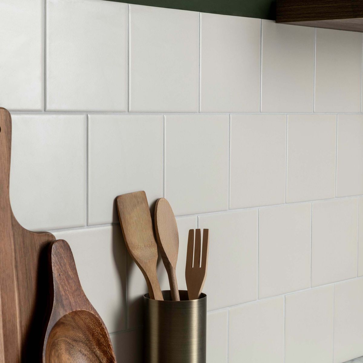 Sample - Monocolour Hueso Cream Flat Matt Square 150x150