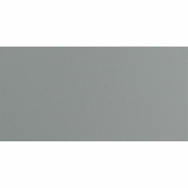 Sample - Monocolour Plata Grey Flat Matt Metro 200x100